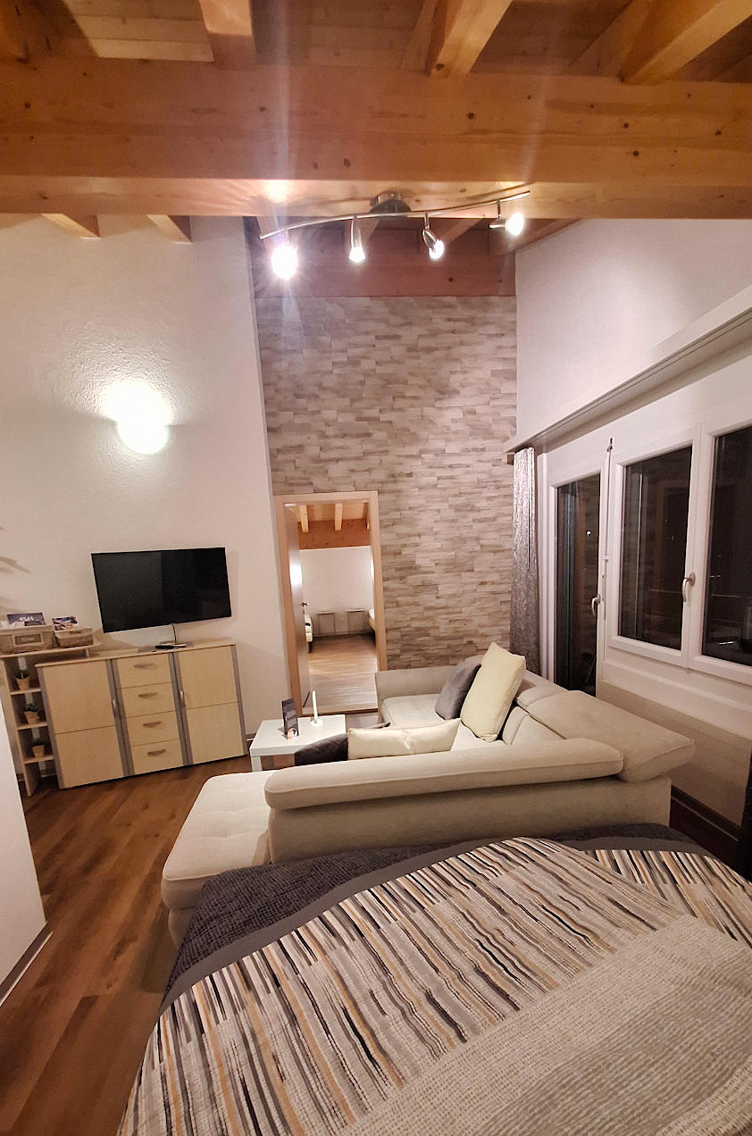 Wohn- und Schlafzimmer